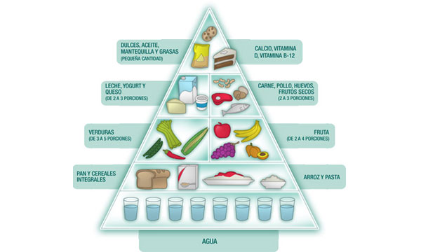 pirámide alimenticia